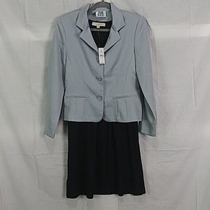Star C C.C. gray blue button front blazer size S